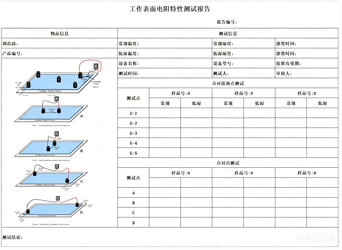 防静电台面 防静电台面