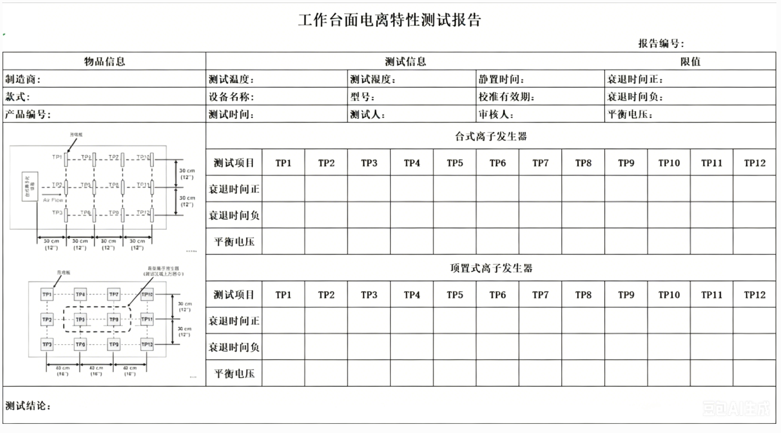 工作台面离子 工作台面离子
