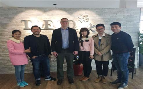 英国代理商莅临我司考察